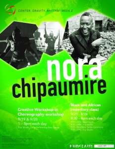 Cooper Series nora chipaumire flyer