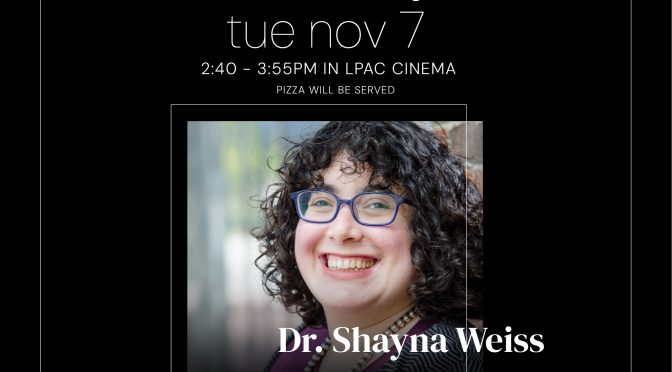Dr. Shayna Weiss on Israeli Music and Judaism
