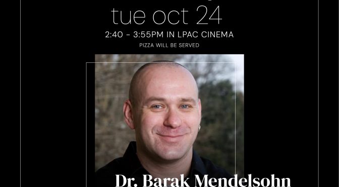 Dr. Barak Mendelsohn on Israeli Security Policy