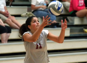 Pezzola led the Garnet with 24 kills on the day.