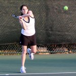 Wallwork led the Garnet with a singles and doubles victory.  