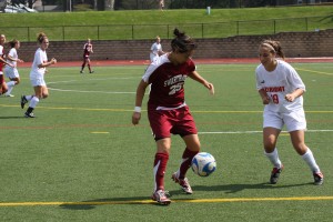 Luongo's assist set up the game-winning goal for the Garnet.