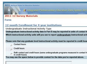 IPEDS Form