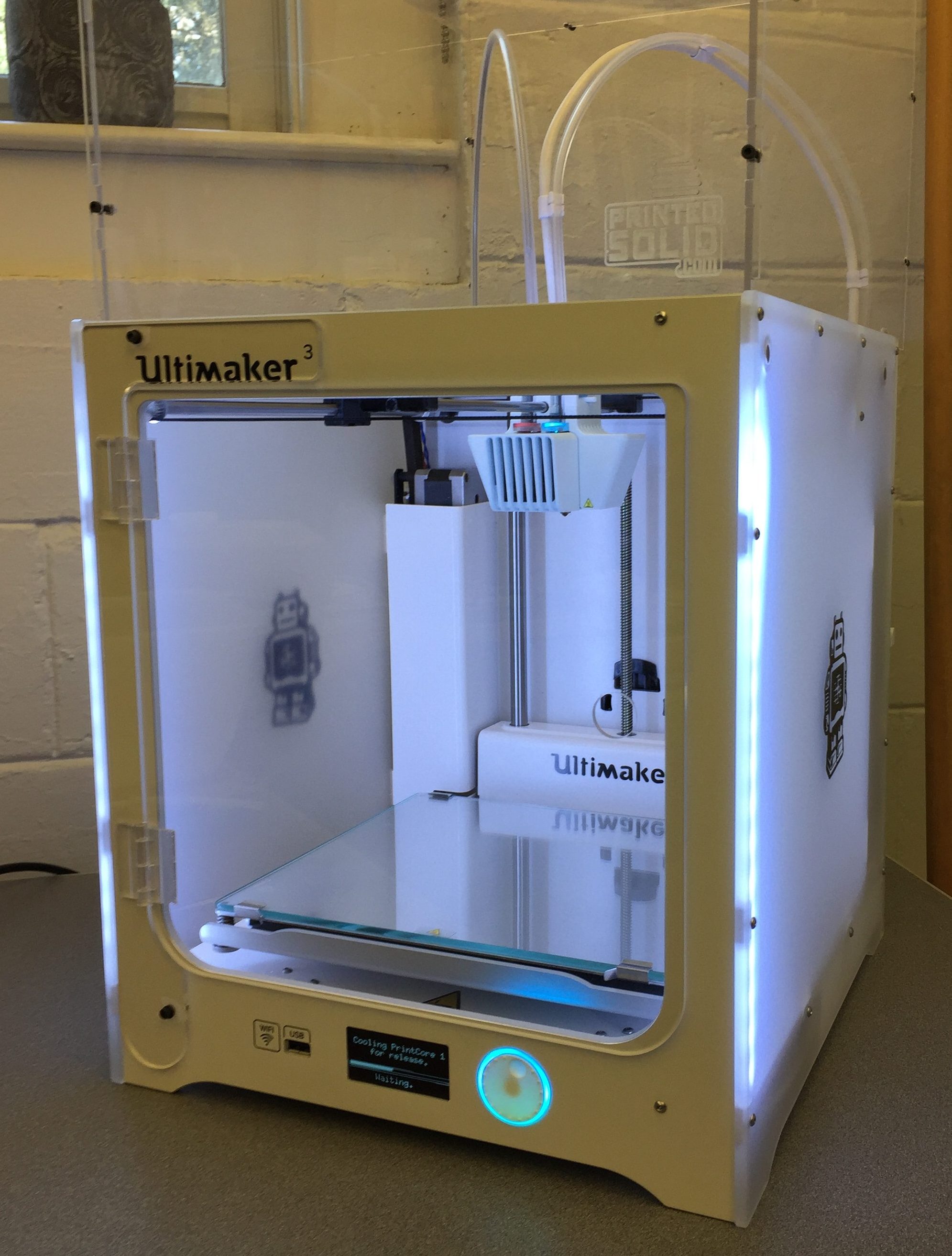 New Ultimaker 3 3D Printer! - Ultimaker Front Angle E1492203409206