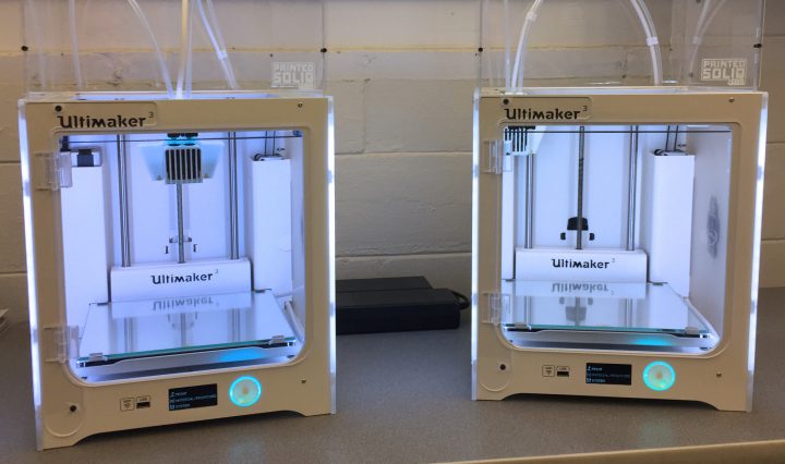 Two Ultimaker 3 - 3D printers