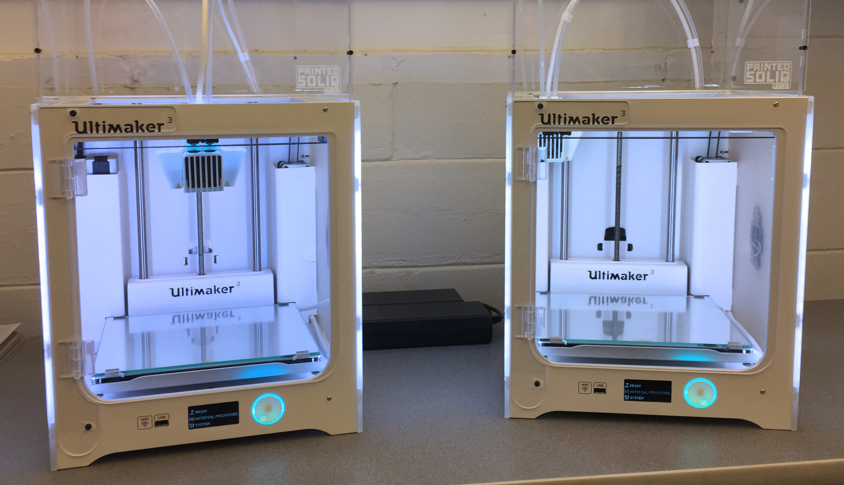 Second New Ultimaker 3 - Dual Ultimaker3 Printers2