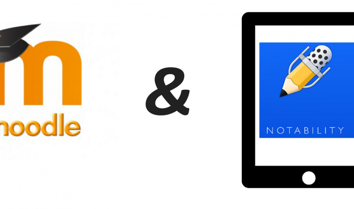 Moodle and Notability logo
