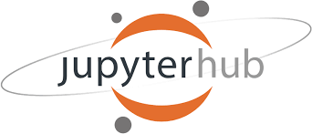 the JupyterHub logo