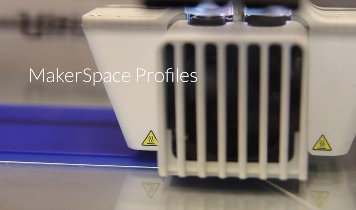 3D printer with the title makerspace profiles