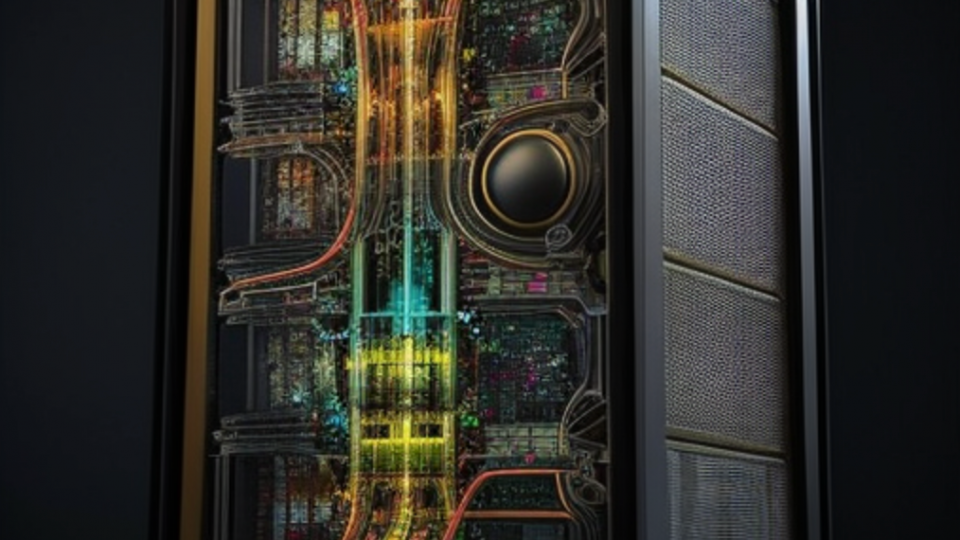 image of a supercomputer