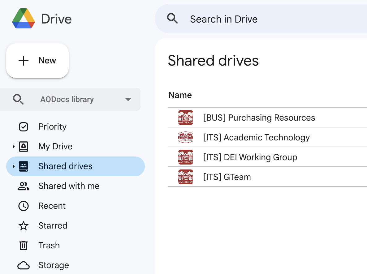 Google Drive, Information Resources and Technology