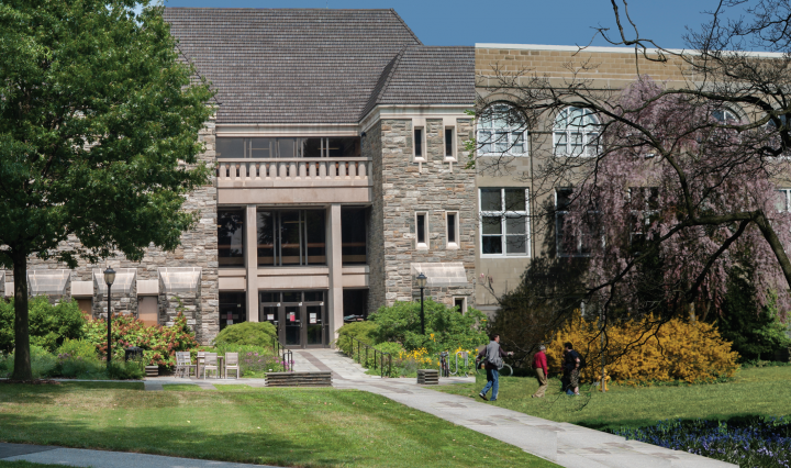 A combination of Beardsley and McCabe Library