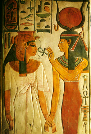 Isis and Nefertari